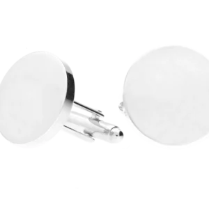 Brass Cufflinks (Round)