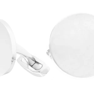 Silver Cufflinks (Round)